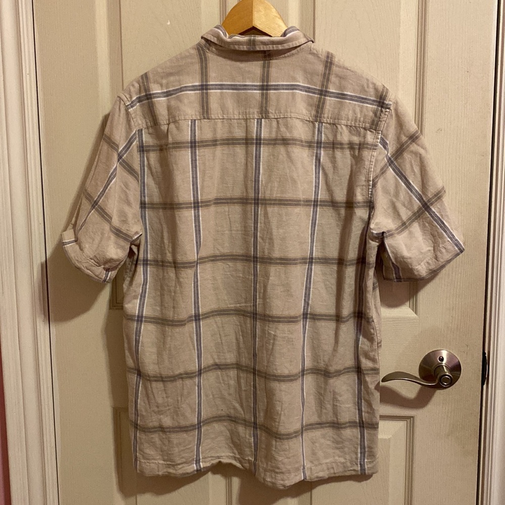 Linen Blend Button-Down - Picture 2 of 4